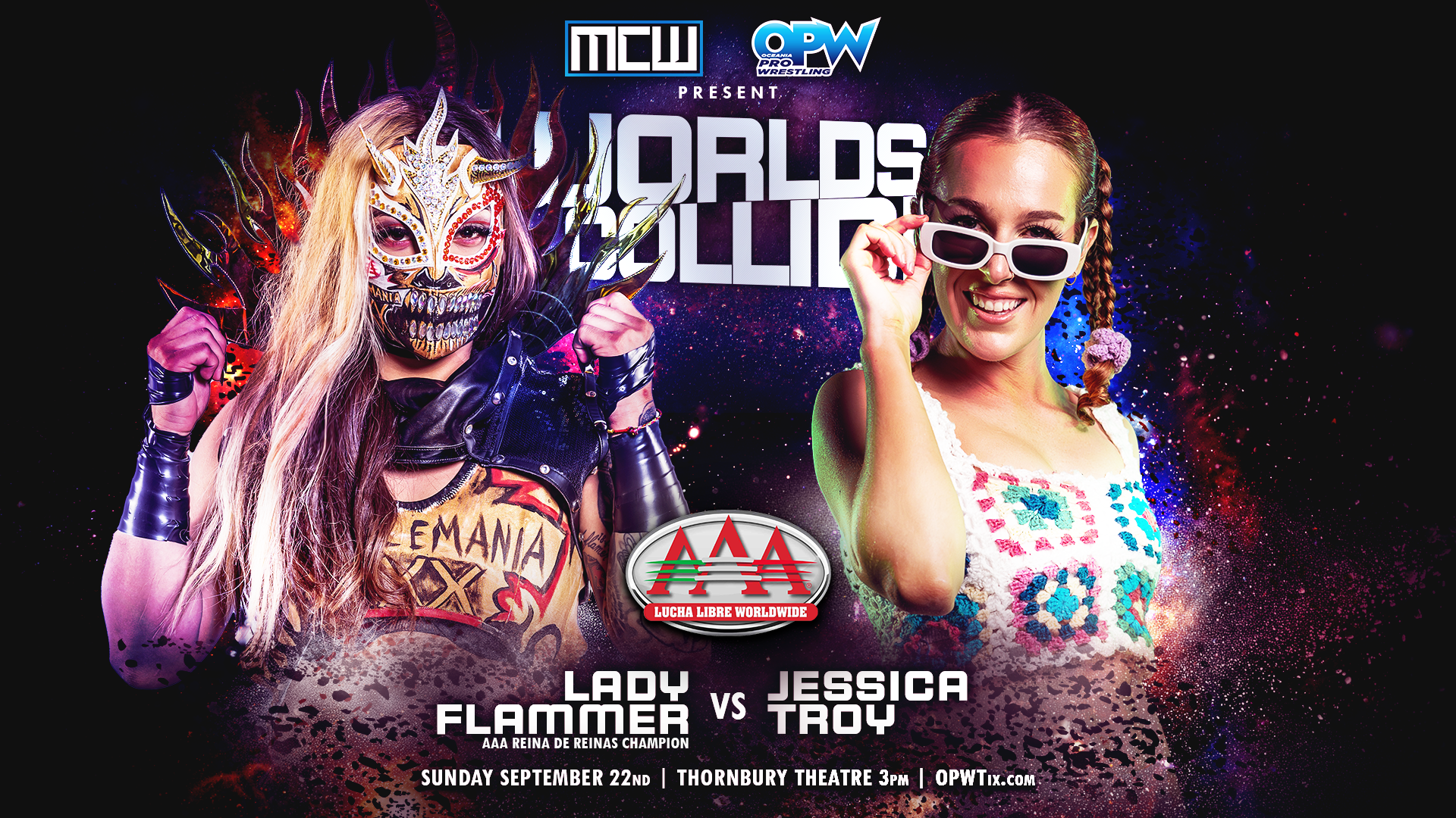 Worlds Collide: Lady Flammer vs Jessica Troy